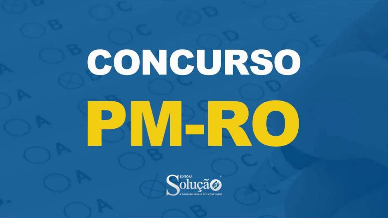 Concurso PM RO