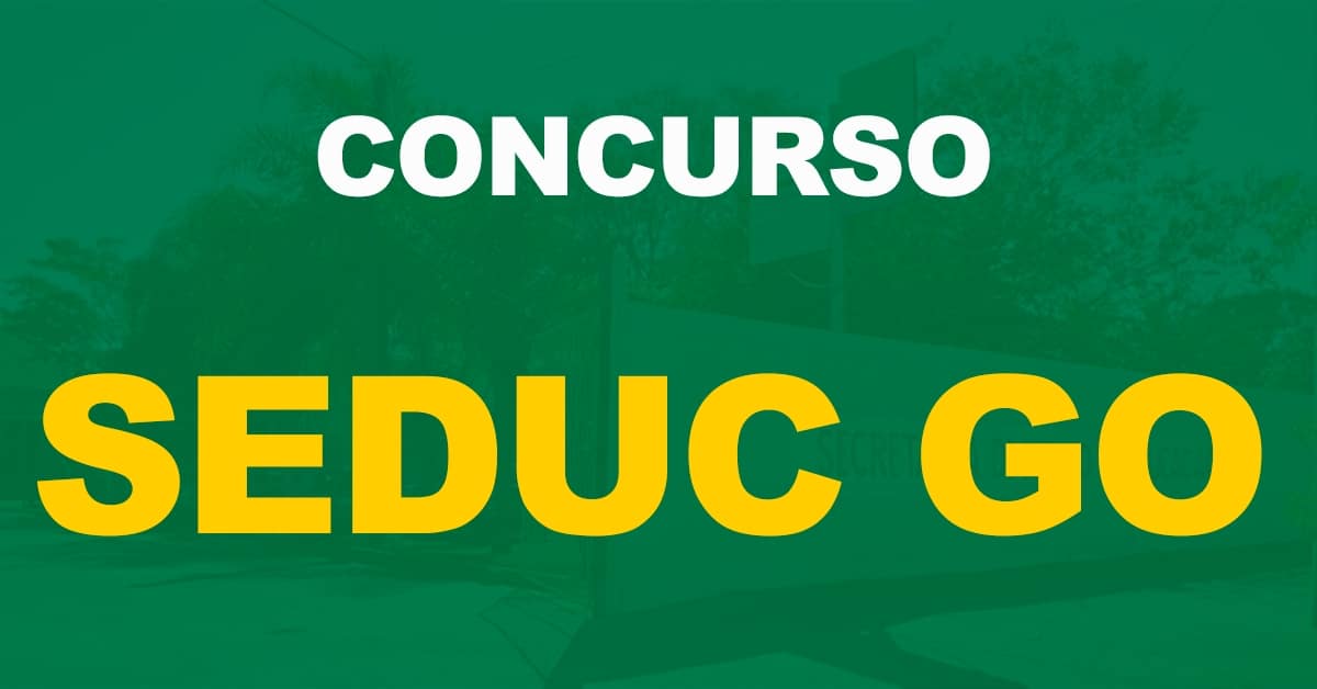Concurso Seduc GO