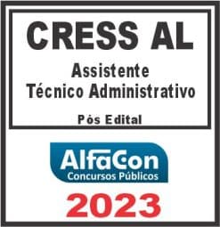 CRESS AL (ASSISTENTE TÉCNICO ADMINISTRATIVO) PÓS EDITAL - ALFACON 2023