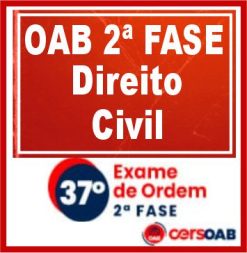 OAB 2ª Fase 37 (Direito Civil) Cers 2023