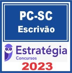 PC SC (Escrivão) Estratégia 2023