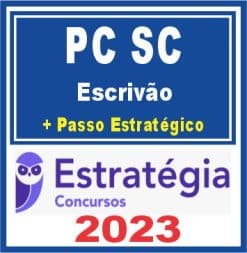 PC SC (Escrivão + Passo) Estratégia 2023