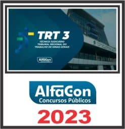 TRT MG - 3ª REGIÃO (TÉCNICO JUDICIÁRIO - AGENTE DA POLÍCIA JUDICIAL) PÓS EDITAL - ALFACON 2023