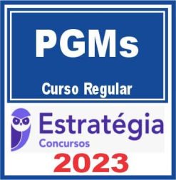 PGMs (Procurador Municipal) Curso Regular - Estratégia 2023