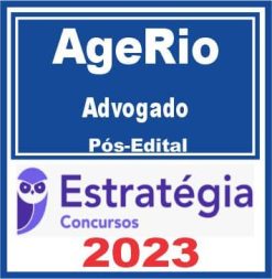 AgeRio (Advogado) Pós Edital - Estratégia 2023