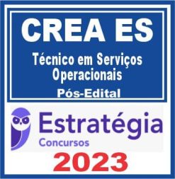 CREA ES (Técnico em Serviços Operacionais) Pós Edital - Estratégia 2023