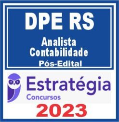 DPE RS (Analista - Contabilidade) Pós Edital - Estratégia 2023