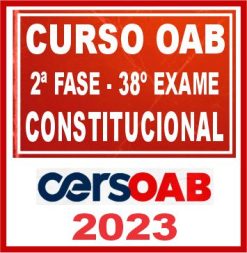 OAB 2ª Fase 38 (Direito Constitucional) Cers 2023