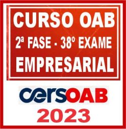 OAB 2ª Fase 38 (Direito Empresarial) Cers 2023