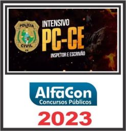 PC CE (INSPETOR E ESCRIVÃO) ALFACON 2023