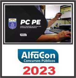 PC PE (ESCRIVÃO E AGENTE) ALFACON 2023