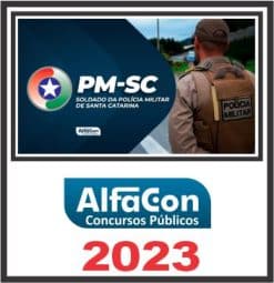 PM SC (SOLDADO) PÓS EDITAL - ALFACON 2023