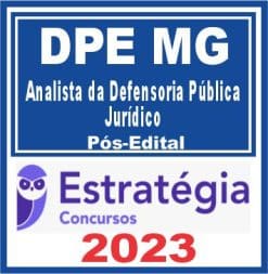 DPE MG (Analista - Jurídico) Pós Edital - Estratégia 2023