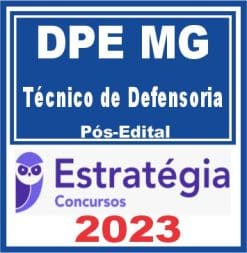 DPE MG (Técnico de Defensoria) Pós Edital - Estratégia 2023