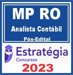 MP RO (Analista Contábil) Pós Edital - Estratégia 2023