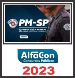 PM SP (SOLDADO) PÓS EDITAL - ALFACON 2023