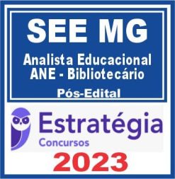 SEE MG (Analista Educacional - ANE - Bibliotecário) Pós Edital - Estratégia 2023