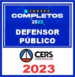 Defensor Público Estadual - Cers 2023