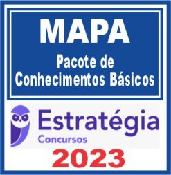 MAPA (Pacote de Conhecimentos Básicos) Estratégia 2023