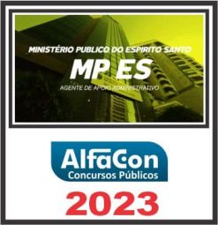 MP ES (AGENTE DE APOIO ADMINISTRATIVO) ALFACON 2023