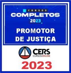Promotor de Justiça - Cers 2023