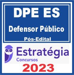 DPE ES (Defensor Público) Pós Edital - Estratégia 2023