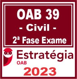 OAB 2ª Fase 39 (Direito Civil) Estratégia 2023