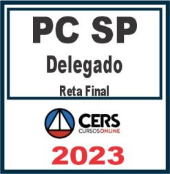 PC SP (Delegado) Pós Edital - Cers 2023