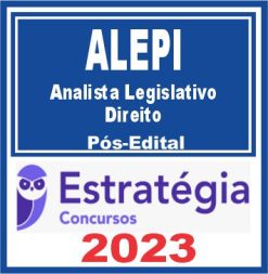ALEPI (Analista Legislativo - Direito) Pós Edital - Estratégia