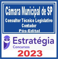 Câmara Municipal de São Paulo-SP (Consultor Técnico Legislativo - Contador)