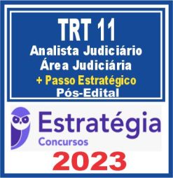 TRT 11 AM/RR (Analista Judiciário + Passo) Pós Edital - Estratégia 2023