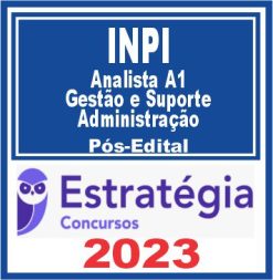 INPI (Analista A1: Gestão e Suporte - Administração) Pós Edital - Estratégia 2023