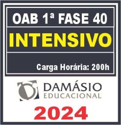 Curso OAB 1ª Fase 40 Exame (Intensivo) Damásio