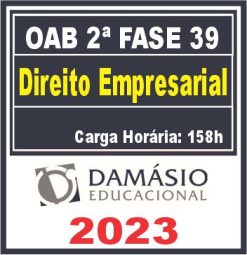 Curso OAB 2ª Fase 39 Exame (Empresarial) Damásio