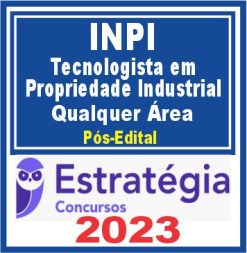 INPI (Tecnologista em Propriedade Industrial - Qualquer Área de Formação) Pós Edital - Estratégia