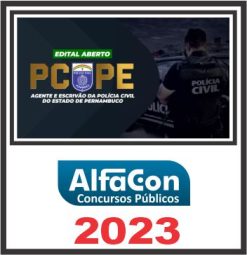 PC PE (AGENTE E ESCRIVÃO) PÓS EDITAL - ALFACON 2023