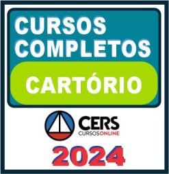 Cartório - Curso Completo - Cers 2024