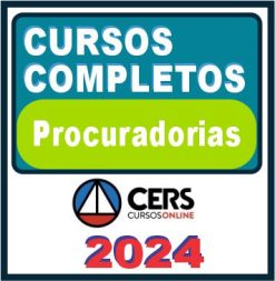 Procuradorias - Curso Completo - Cers 2024