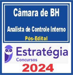 Câmara de Belo Horizonte (Analista de Controle Interno) Pós Edital - Estratégia 2024