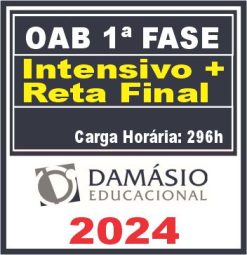 Curso OAB 1ª Fase 40 Exame (Intensivo + Reta Final) Damásio