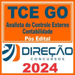 TCE GO (Analista de Controle Externo - Contabilidade) Pós Edital - Direção 2024