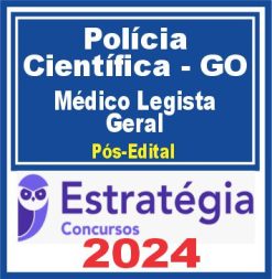 rateio do curso policia cientifica go médico legista