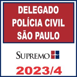DPC SP (Delegado de Polícia Civil de São Paulo) Supremo 2023/2024