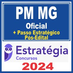 PM MG (Oficial + Passo) Pós Edital - Estratégia 2024