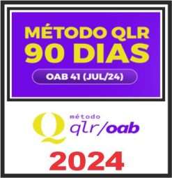 OAB 1ª Fase 41 Exame (90 Dias) Método QLR