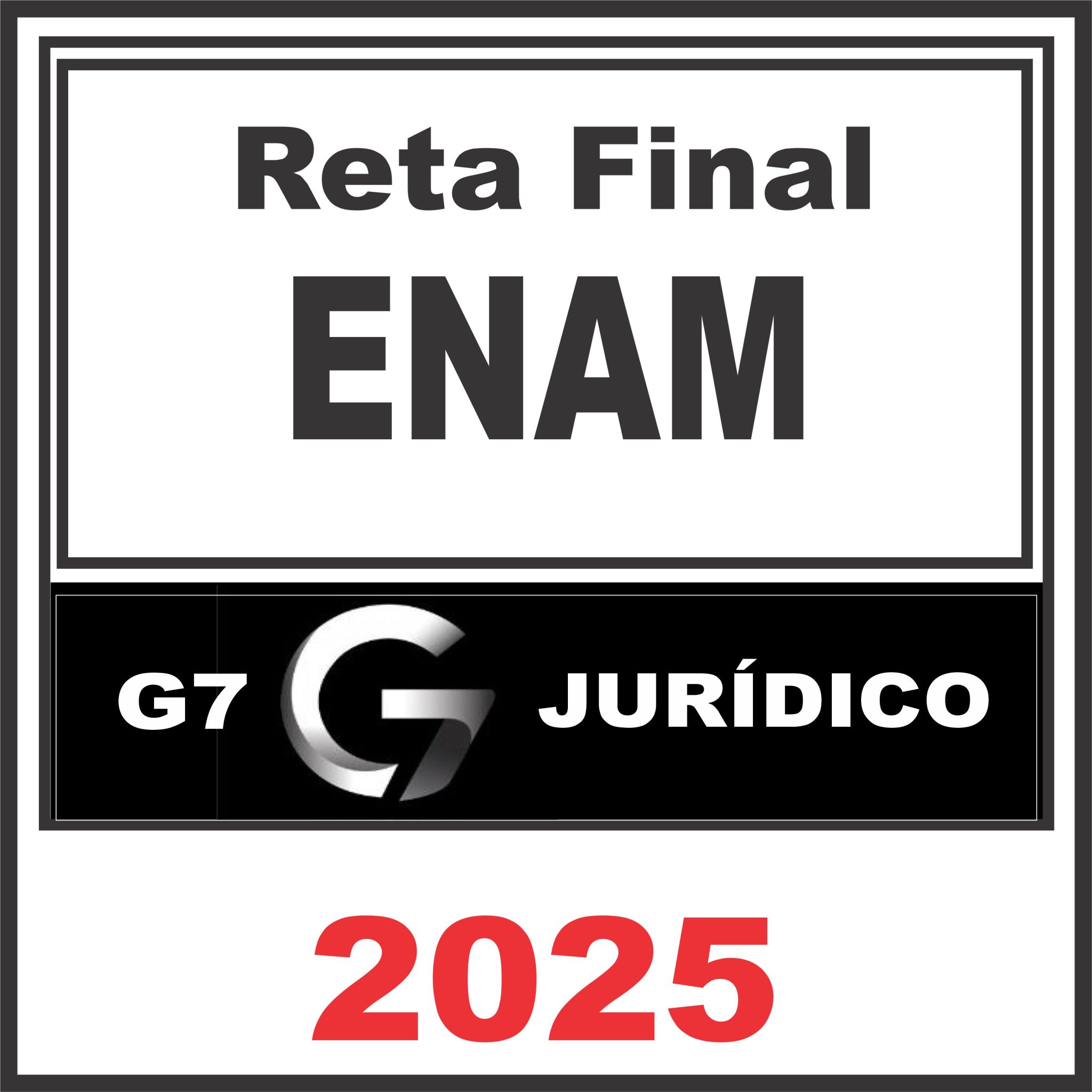 Rateio Final ENAM (Reta Final) G7 Jurídico 2025 - Rateio Concurso | Rateio de Curso ...