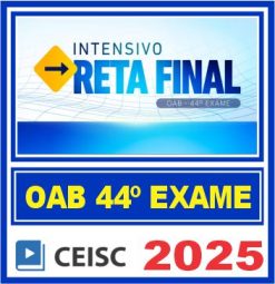 1ª Fase | 44º Exame | Intensivo Reta Final
