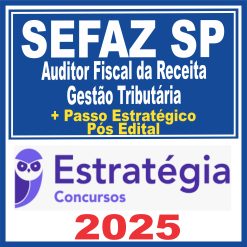 SEFAZ-SP (Auditor Fiscal da Receita Estadual - Gestão Tributária)