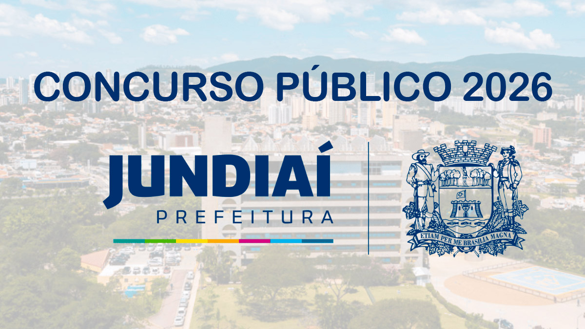 Concurso Jundiaí SP 2026